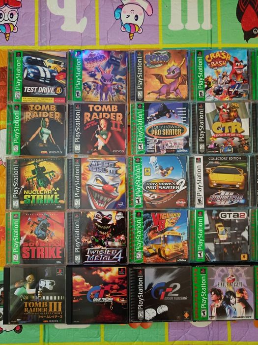 Ps1 игры на дисках лицензионные