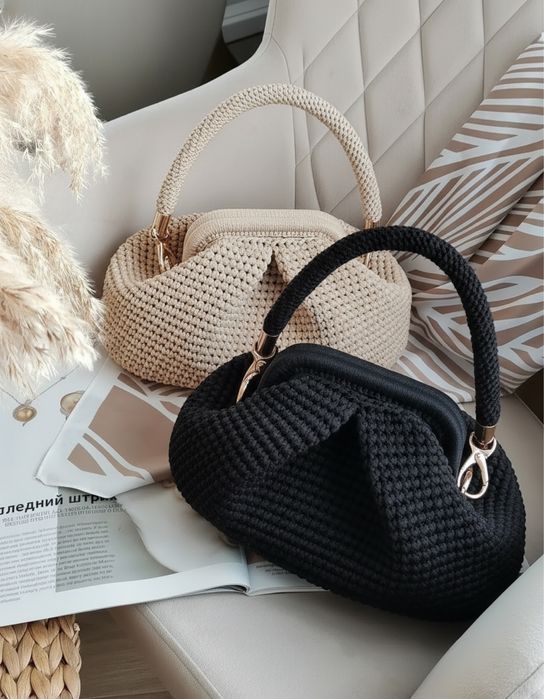 Вязаные сумки на заказ