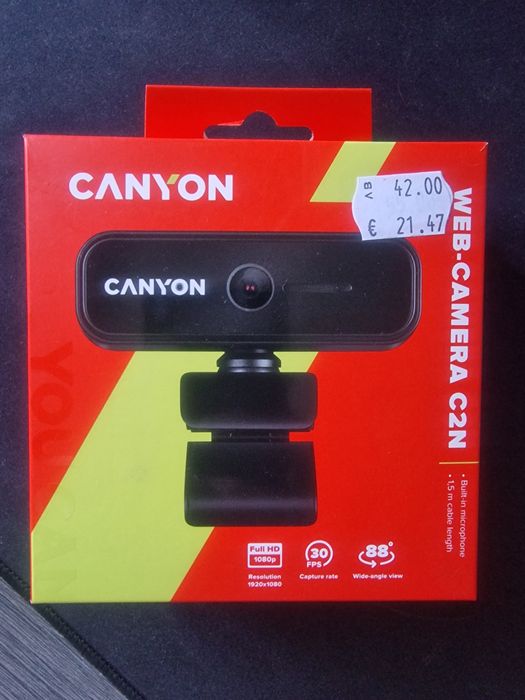 Уеб камера Canyon C2N 1080p