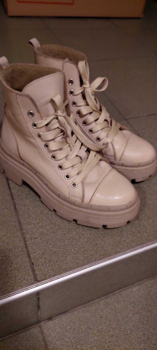 Дамски боти ест.кожа