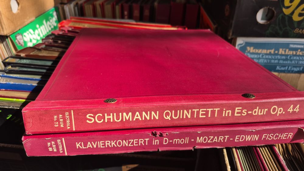 Vând lot 10 Discuri Grammophon & patefon colectie cu muzica clasică