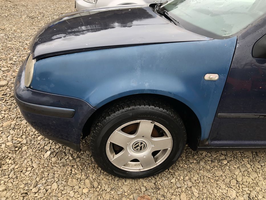 Fata completa Vw Golf 4 capota bara far aripa trager radiator