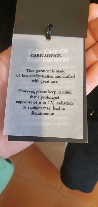 Дамско кожено палто  ARMA с две лица