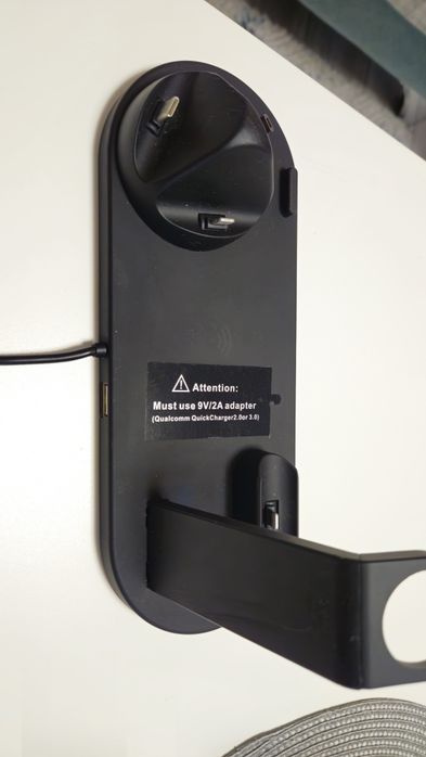 Dock încărcare wireless 3-în-1