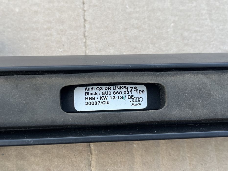 Bare longitudinale / bare plafon / bare portbagaj Audi Q3