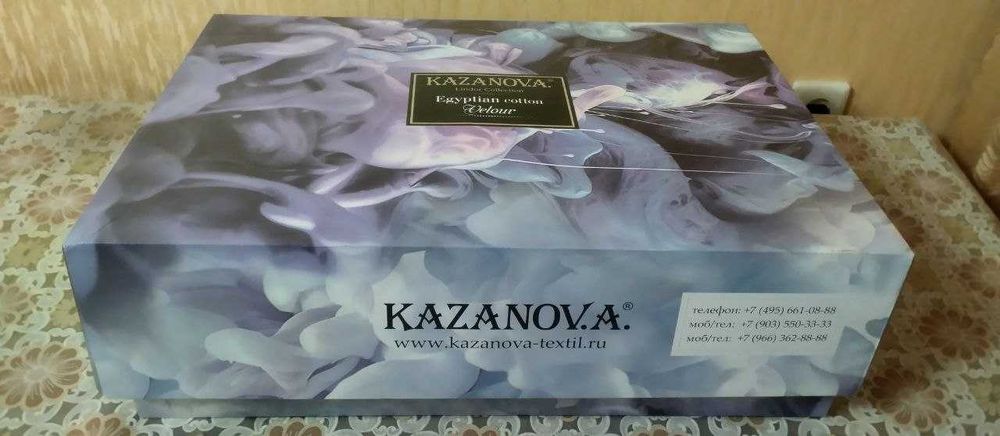 Комплект постельного белья KAZANOV.A. Lindor Premium (капучино)