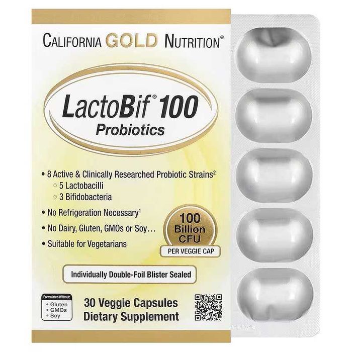 California Gold LactoBif 30 LactoBif 5 LactoBif 65 LactoBif 100