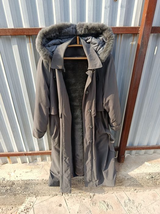 Женские зимний плащ новый