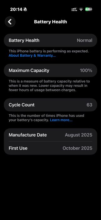 iPhone 17 Air Light Gold 256 GB - Ca Nou 10/10