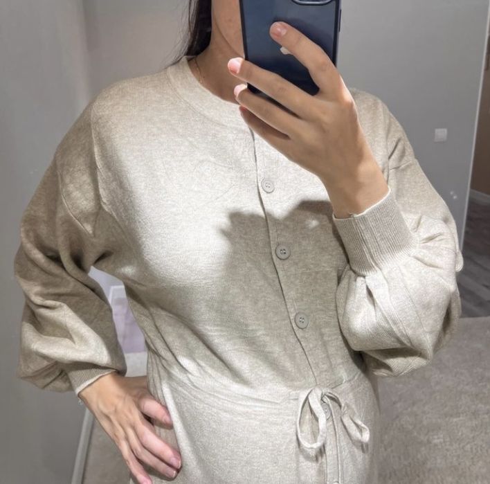 Трикотажное платье