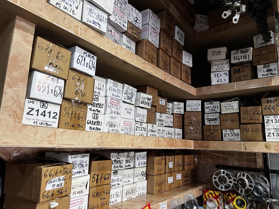 Inele ghidaj centrare jante / Vulcanizare Non-Stop