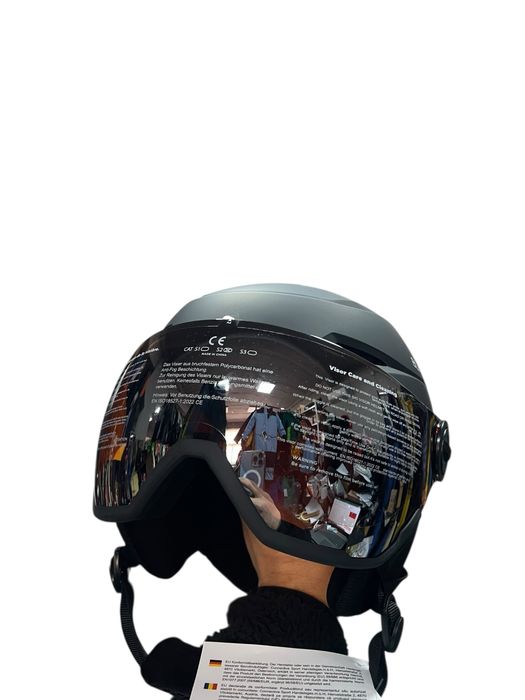 Casca ski Vizor Black crevice S M L noua  S2 schi