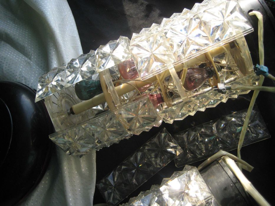 СССР Светомузыка 2 шт подключается к проигрывателю магнитофону 50 см