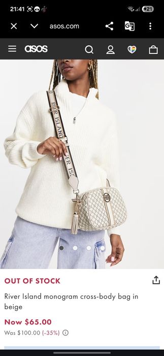 Se vinde geanta river island