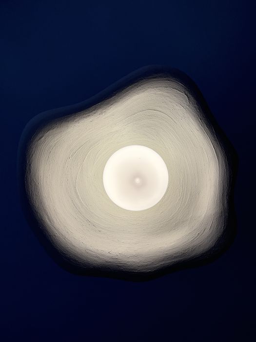 Lustra model japandi / wabi sabi facuta manual