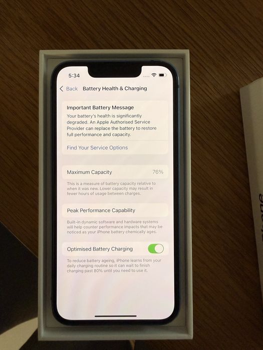 IPhone mini 13 256gb запазен
