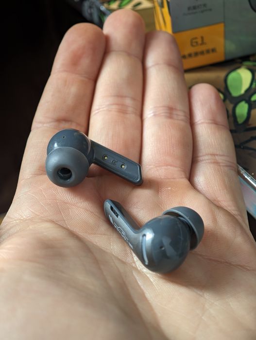 Casti gaming QCY G1 low latency tws