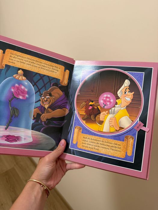 Книга Красавицата и звярът интерактивна