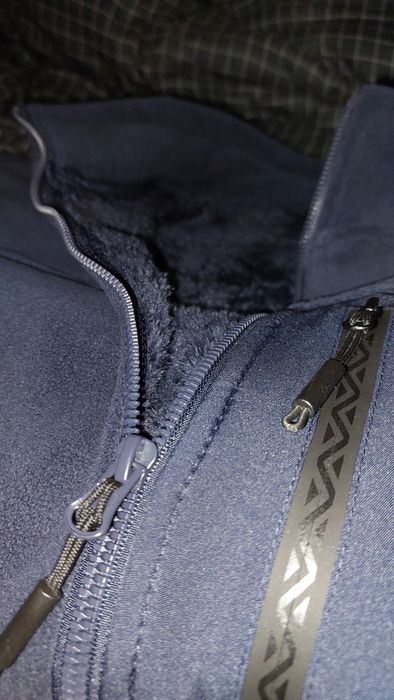 Тёплая флисовая кофта с начёсом, 50–52, новая