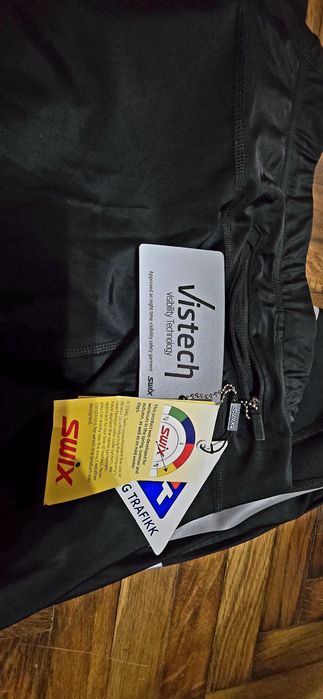 Pantaloni barbati Swix compresie Noi cu eticheta