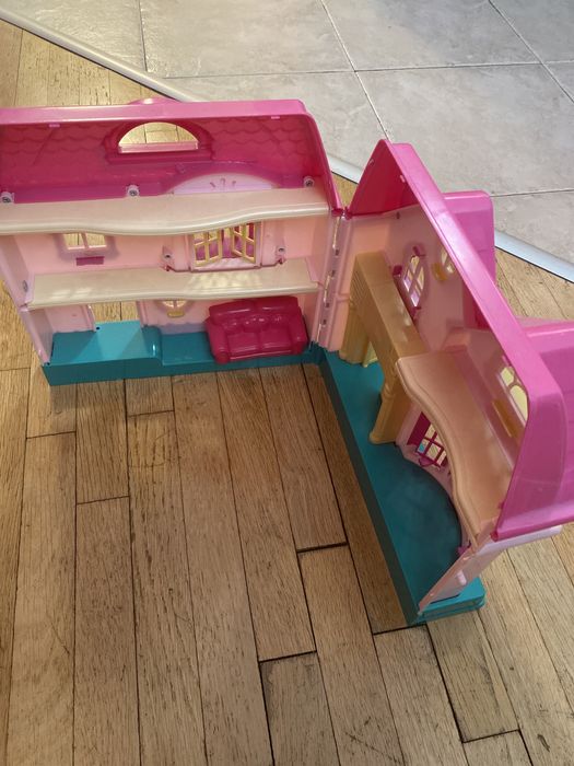 vip pets, Сервиз Маша и мечокът Lego огромно, къща, кукли, Play-Doh