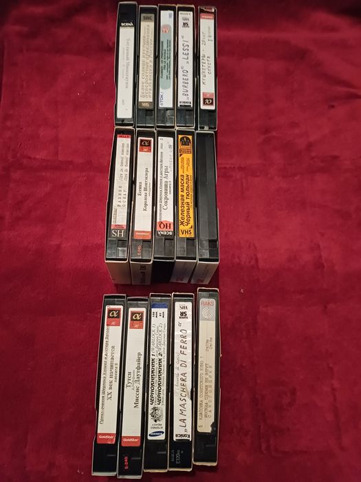 Видеокасети-47бр