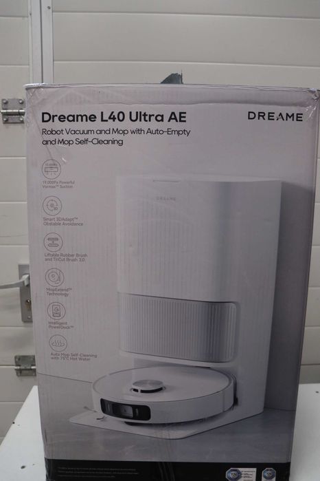 Прахосмукачка робот DREAME L40 Ultra AE, МОП, камера