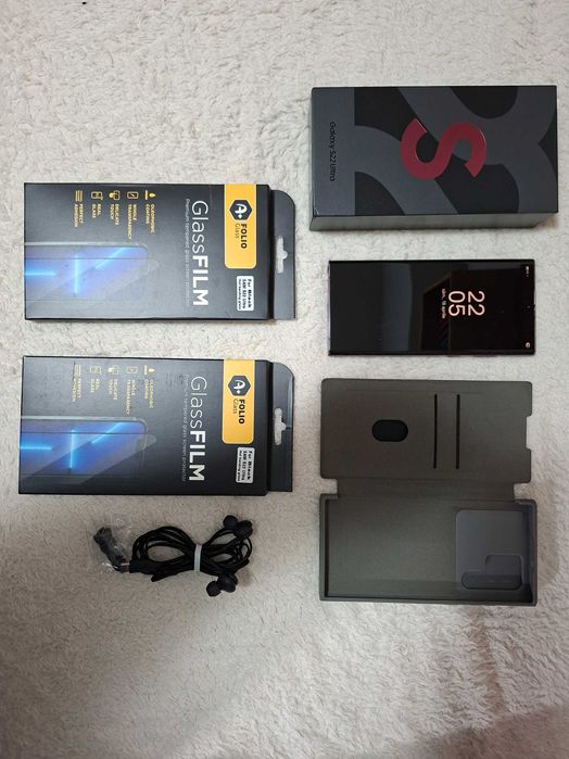 Telefon Samsung Galaxy S22 Ultra | Dual SIM | 256GB | 12GB RAM | 5G | Burgundy