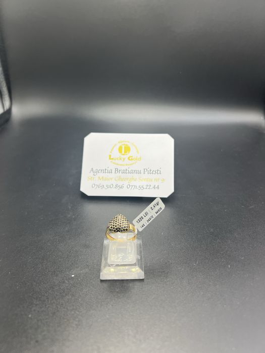 Inel aur 14k 2.41 gr marimea 17 cod 24972
