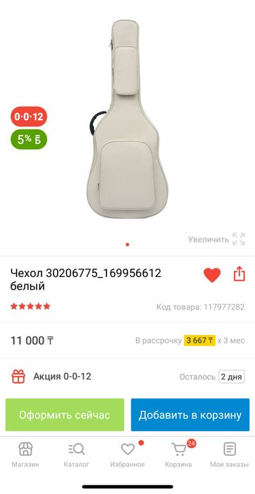 Чехол для гитары