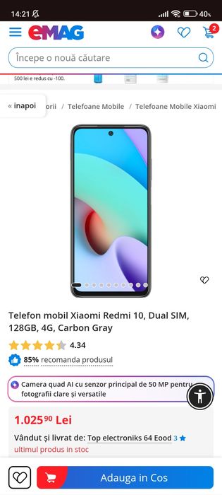 Telefon redmi 10