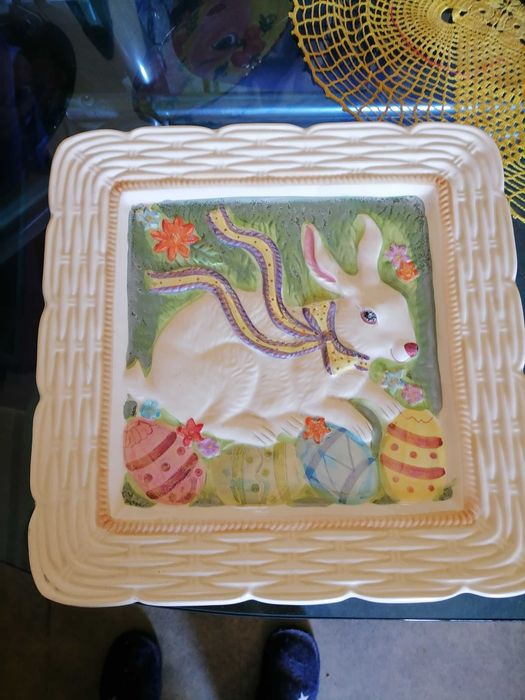 Голяма порцеланова чиния ЗАЕК