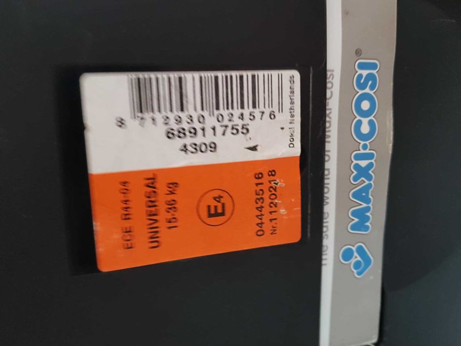 Maxi cosi 2 детски столчета от 9 до 36 кг.