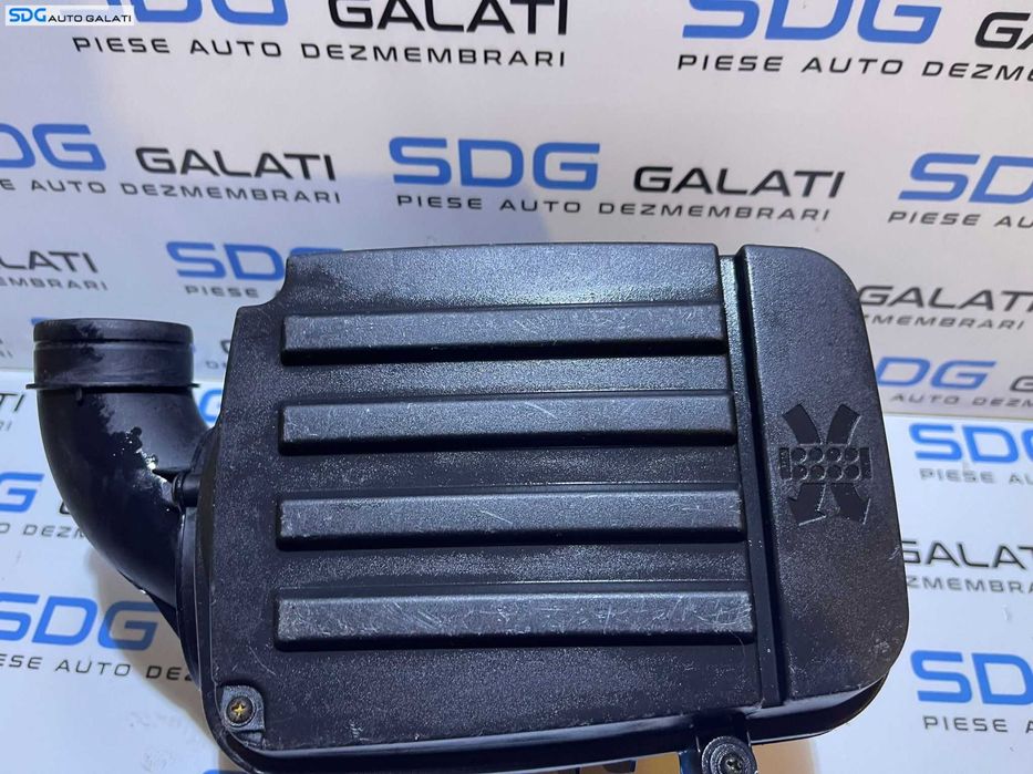 Carcasa Filtru Aer Completa cu Tub Admisie Volkswagen Golf 5 2.0 SDI BDK 2004 - 2008 Cod 1F0129620 1F0129607 1K0129610B 1F0129601 [L8140]