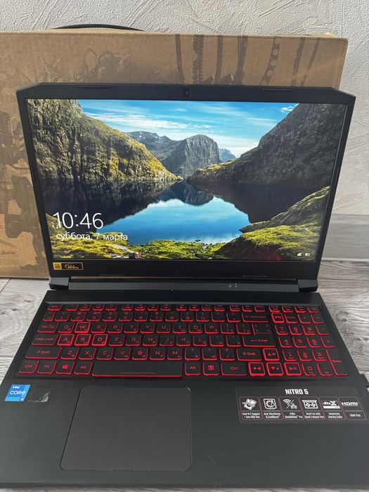 Игровой ноутбук от acer