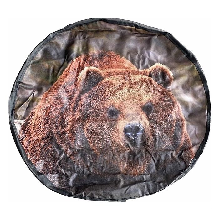 Стилен калъф за гума с Мечка – 15 или 16 цола, джип/SUV