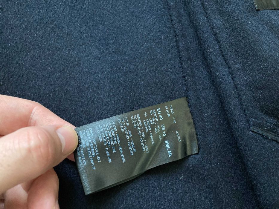 BOGNER елегантно палто от пух вълна и кашмир размер 40