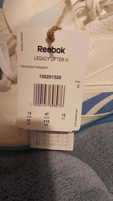 REEBOK LEGACY LIFTER III noi  marimea 47  in magazin sunt 1000 ron / 1500 ron