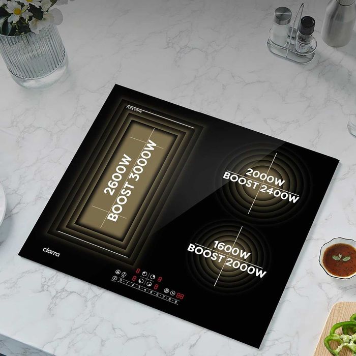 Ciarra Plita Incorpor sticla ceram+inductie 4zone, REDUS de la 1500RON