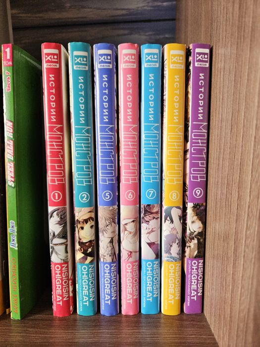 Истории Монстров манга, (Monogatari, Bakemonogatari)