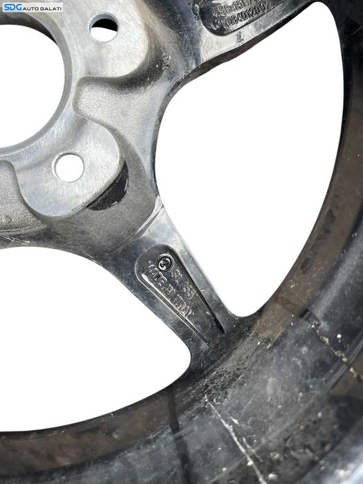 Roata Janta Rezerva Aliaj 5x112 165 15 Mercedes Clasa C Class W203 C180 C200 C220 C270 2001 - 2007 Cod A1705840538 2034012002 [B4190]