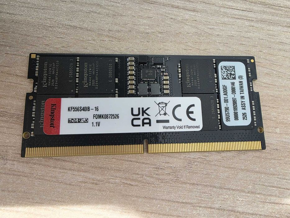 Memorie laptop Kingston Fury Impact, 16GB, DDR5-5600MHz, CL40