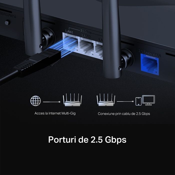 Router Mercusys Tp Link BE9300 Wifi 7 2.5 Gbps Triband 320 mhz