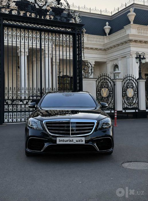 Mercedes-Benz S-Class W222 haydovchi bilan | VIP va biznes transfer