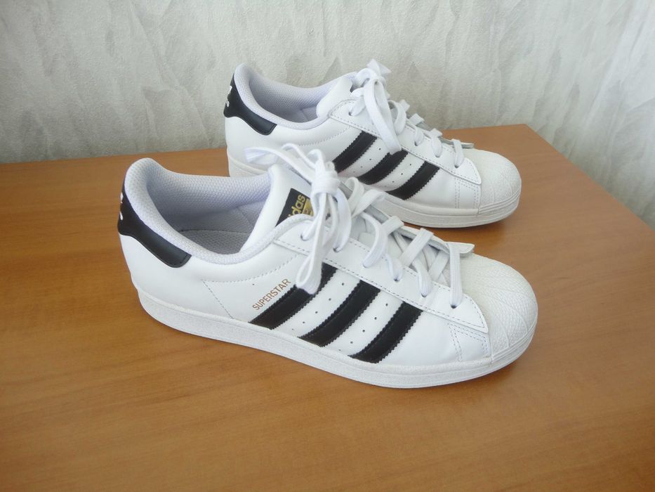 N38,5 Adidas Superstar/естествена кожа/дамски маратонки