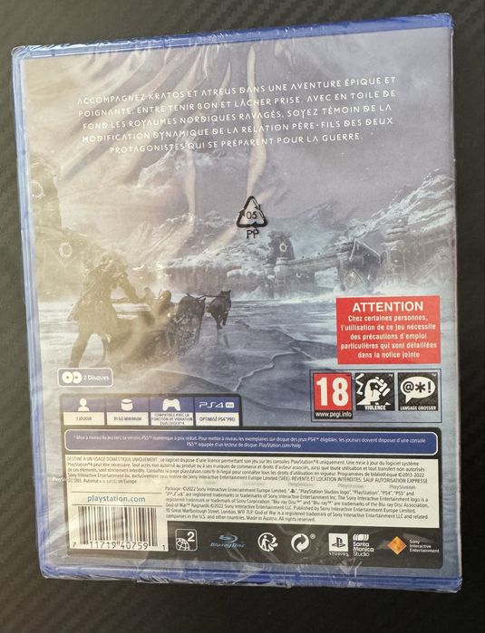 God of War Ragnarok PS4 (PS5) чисто нова неразопакована