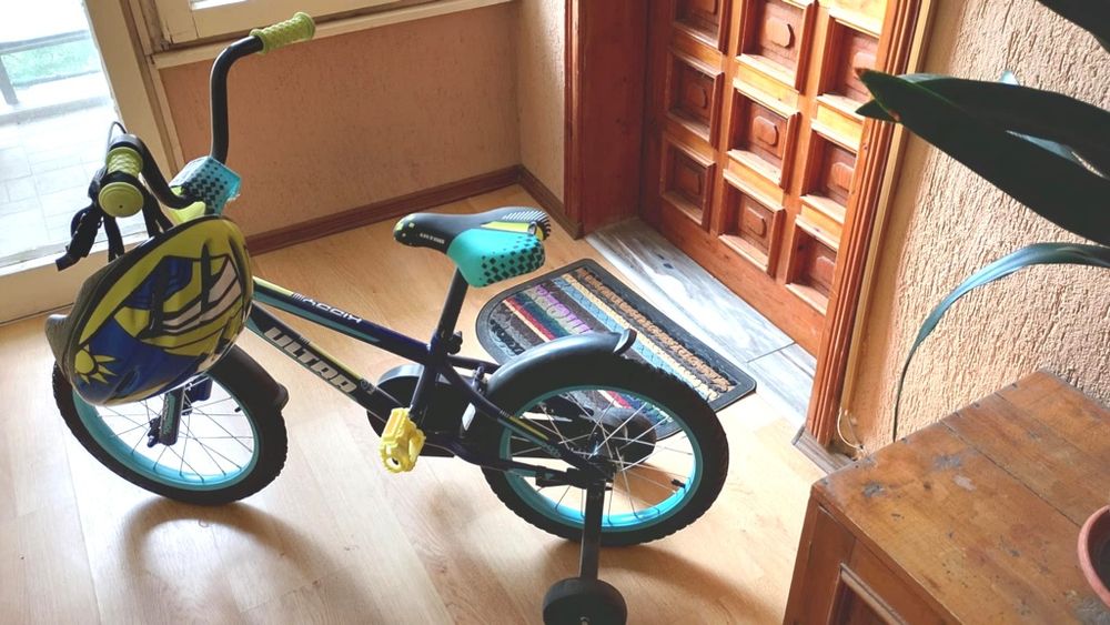 Детски велосипед Cross - Ultra Kidy, 16", син