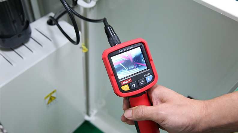 UNI-T UT665 – egiluvchan kamerali boreskop  бороскоп с гибкой камерой