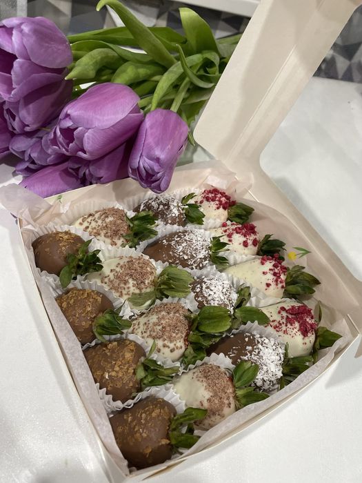 Клубника в шоколаде