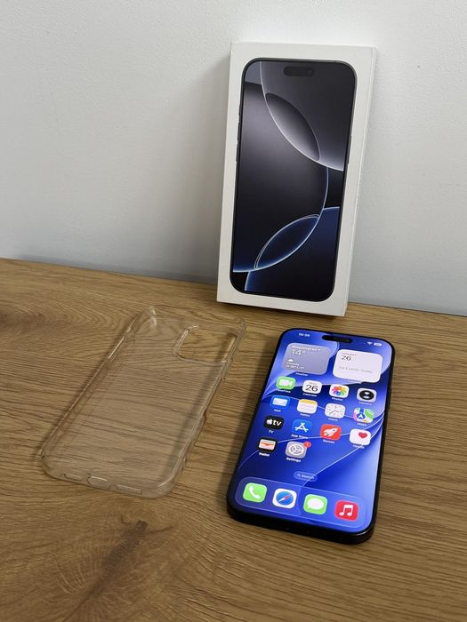 iPhone 16 Pro Max 256GB – Black Titanium